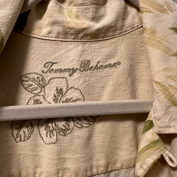 Ace Ventura up cycle button shirt silk hand painted one of a kind - Picture 9 of 9